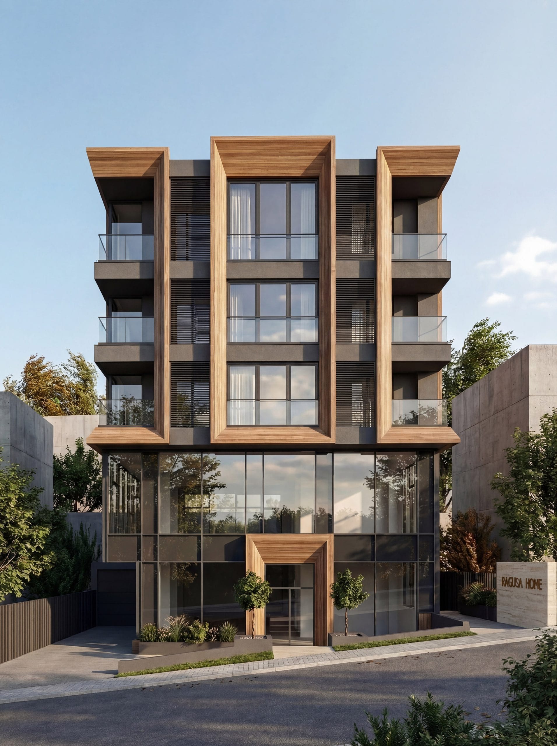 Modern Exterior Rendering
