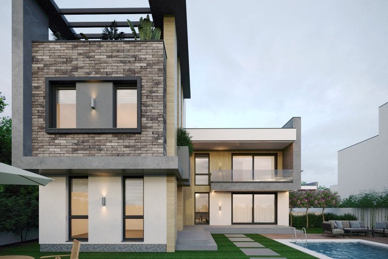 Modern Exterior Rendering