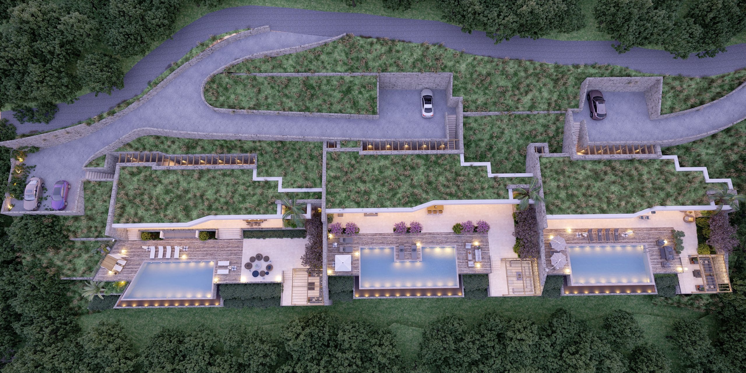 Modern Residence Rendering