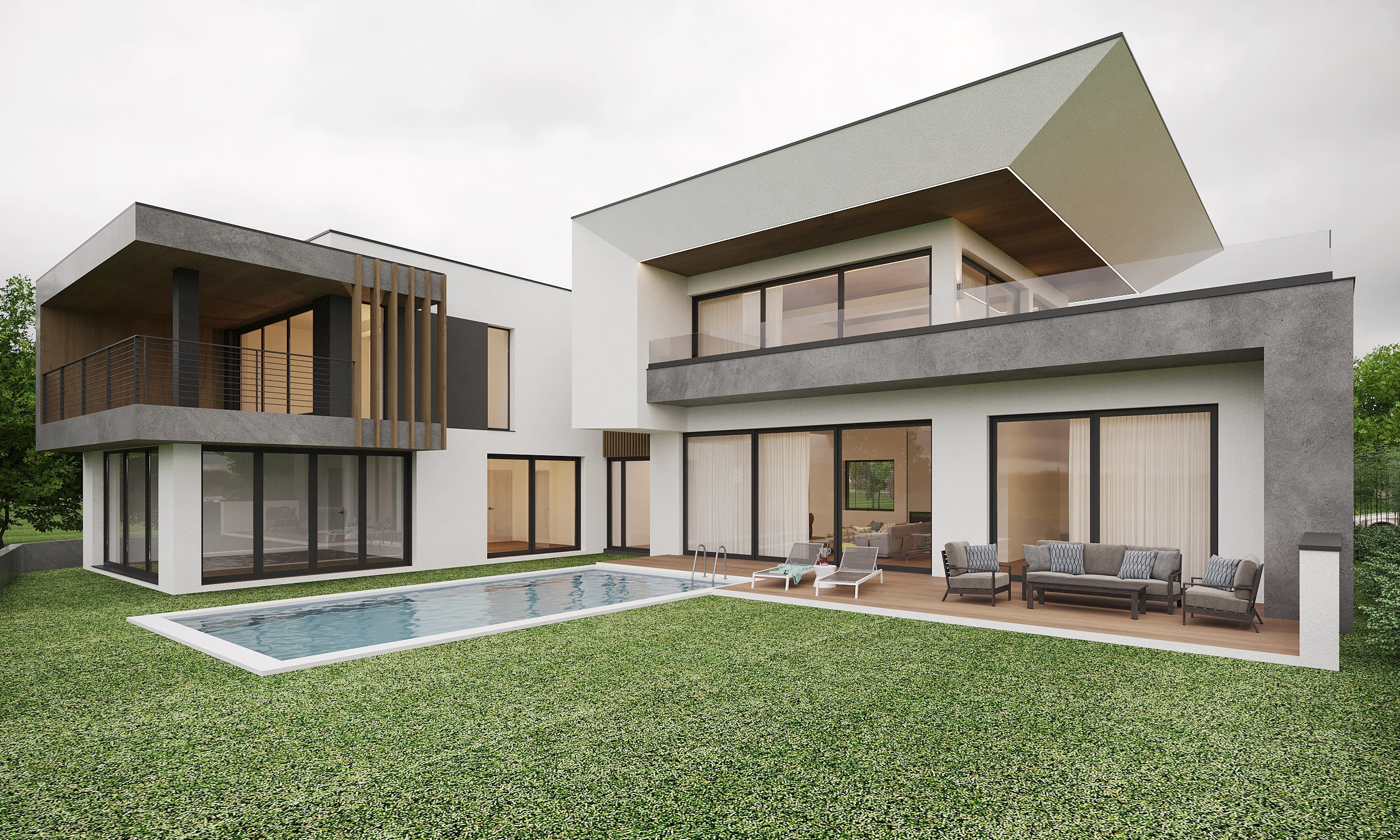 Modern Exterior Rendering