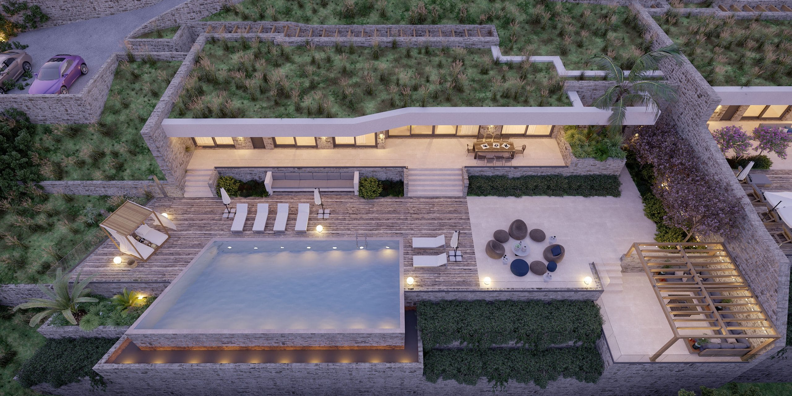 Modern Residence Rendering