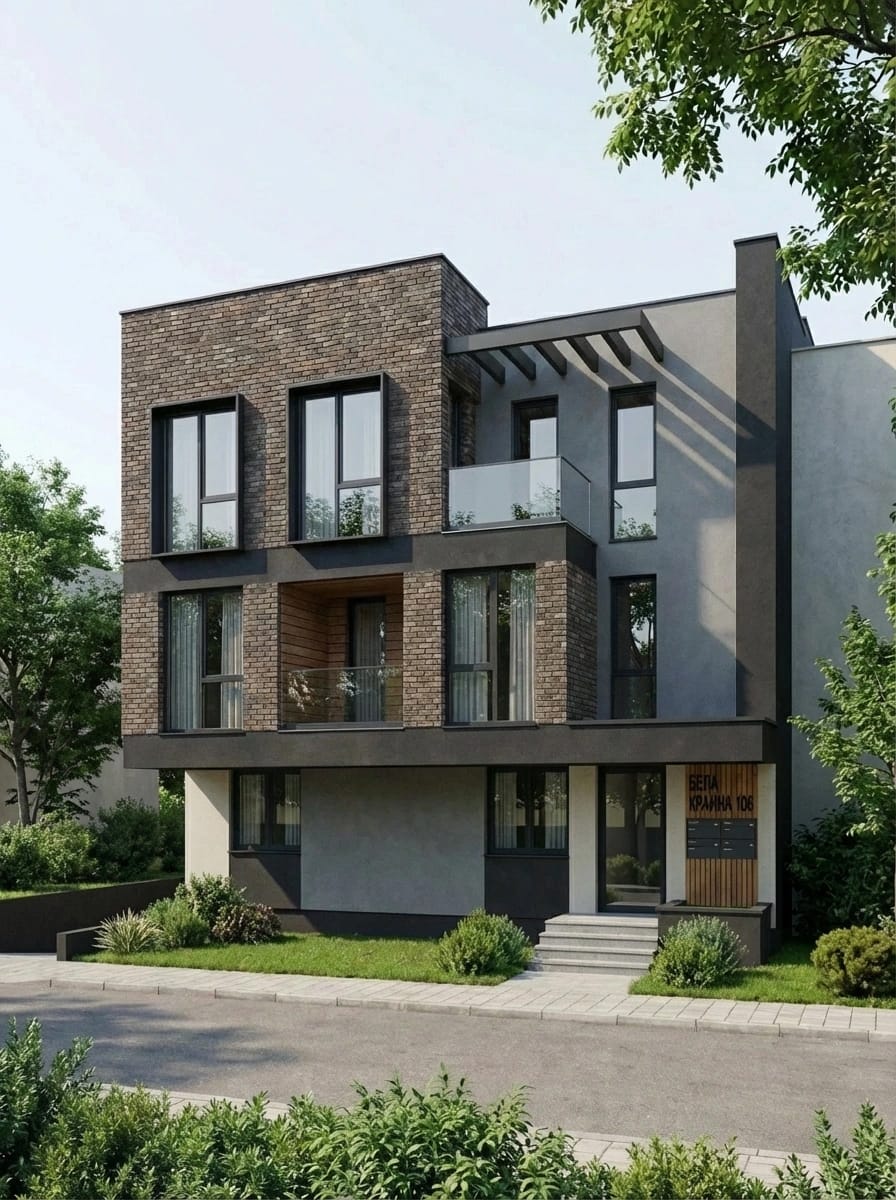 Modern Exterior Rendering