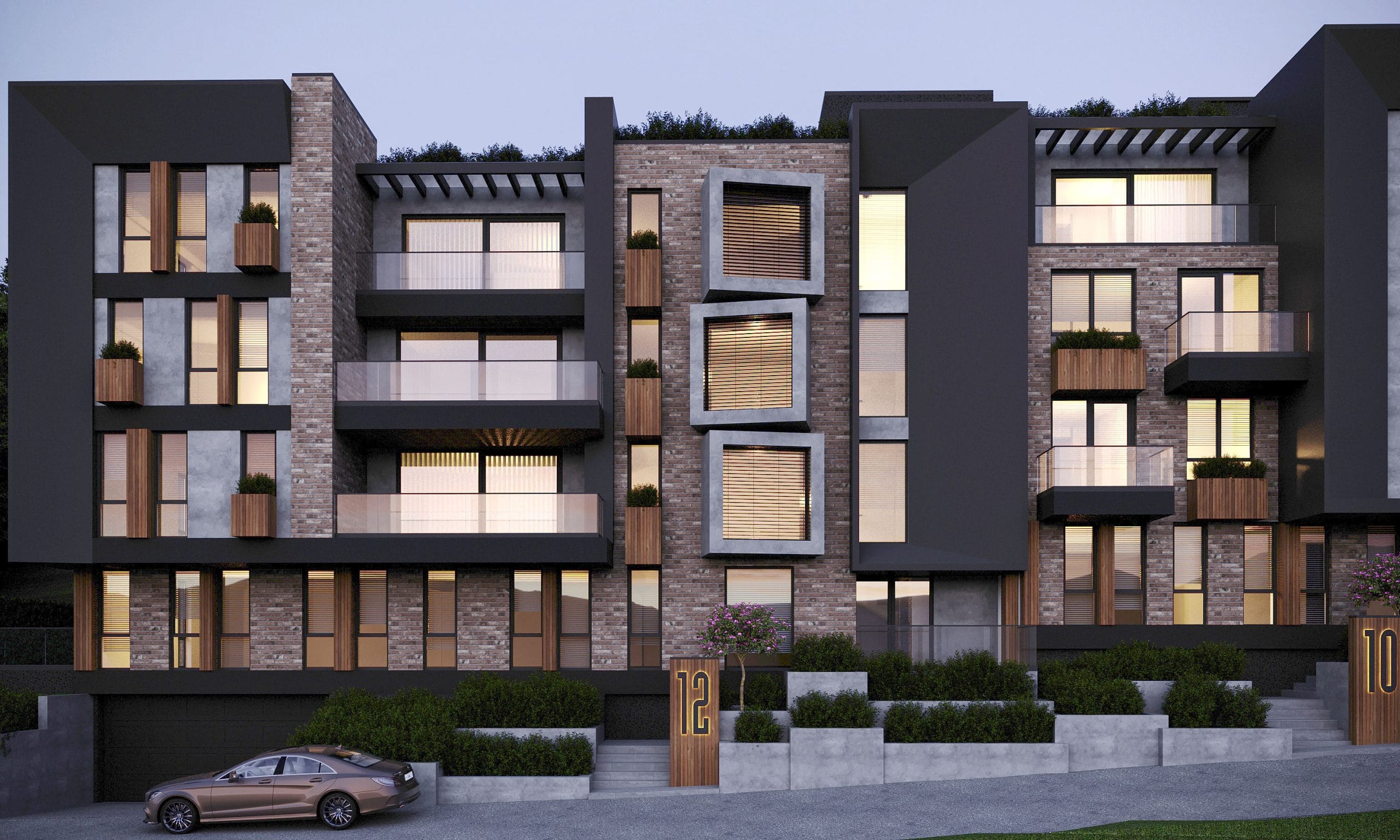 Modern Exterior Rendering