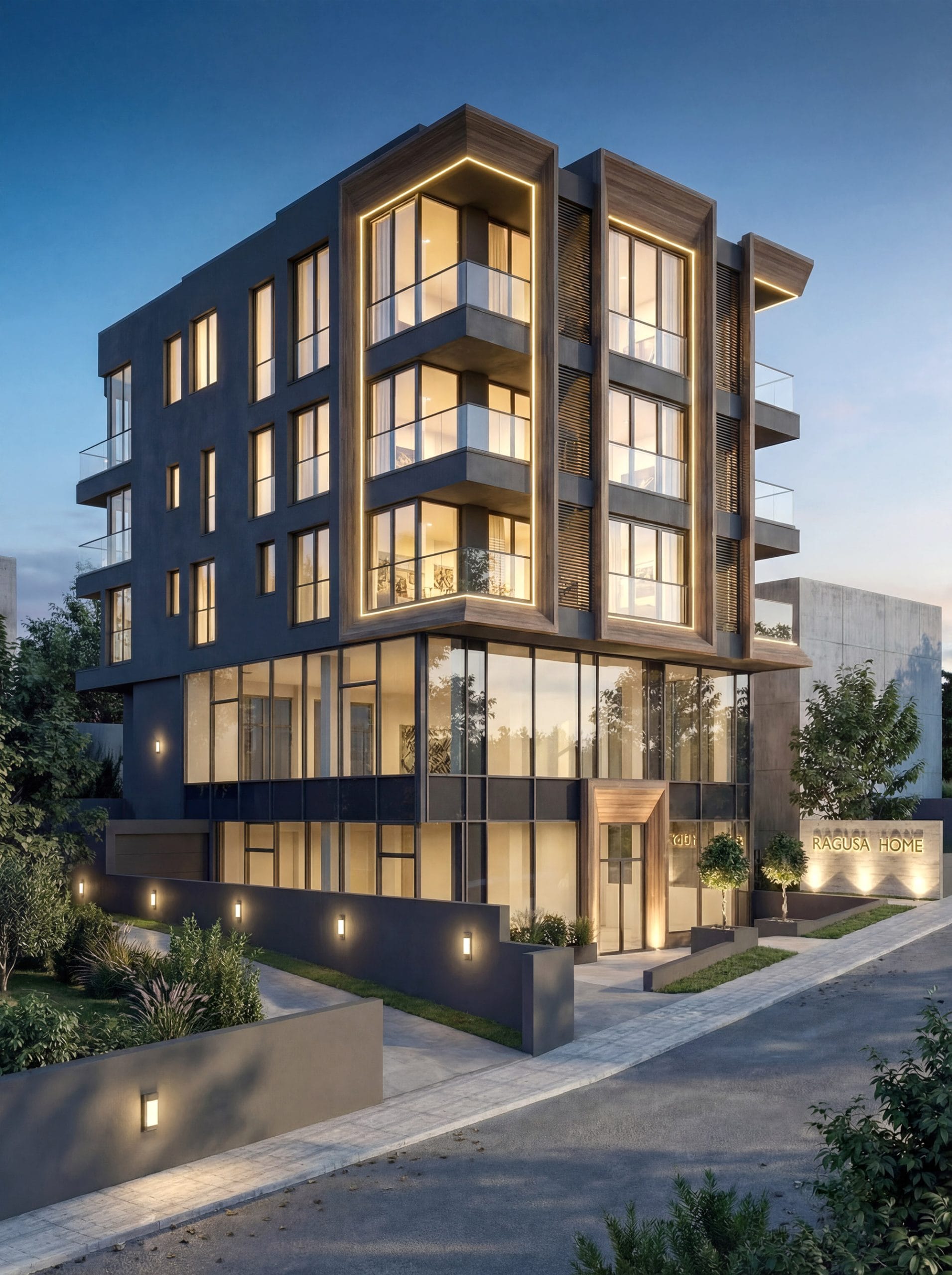 Modern Exterior Rendering