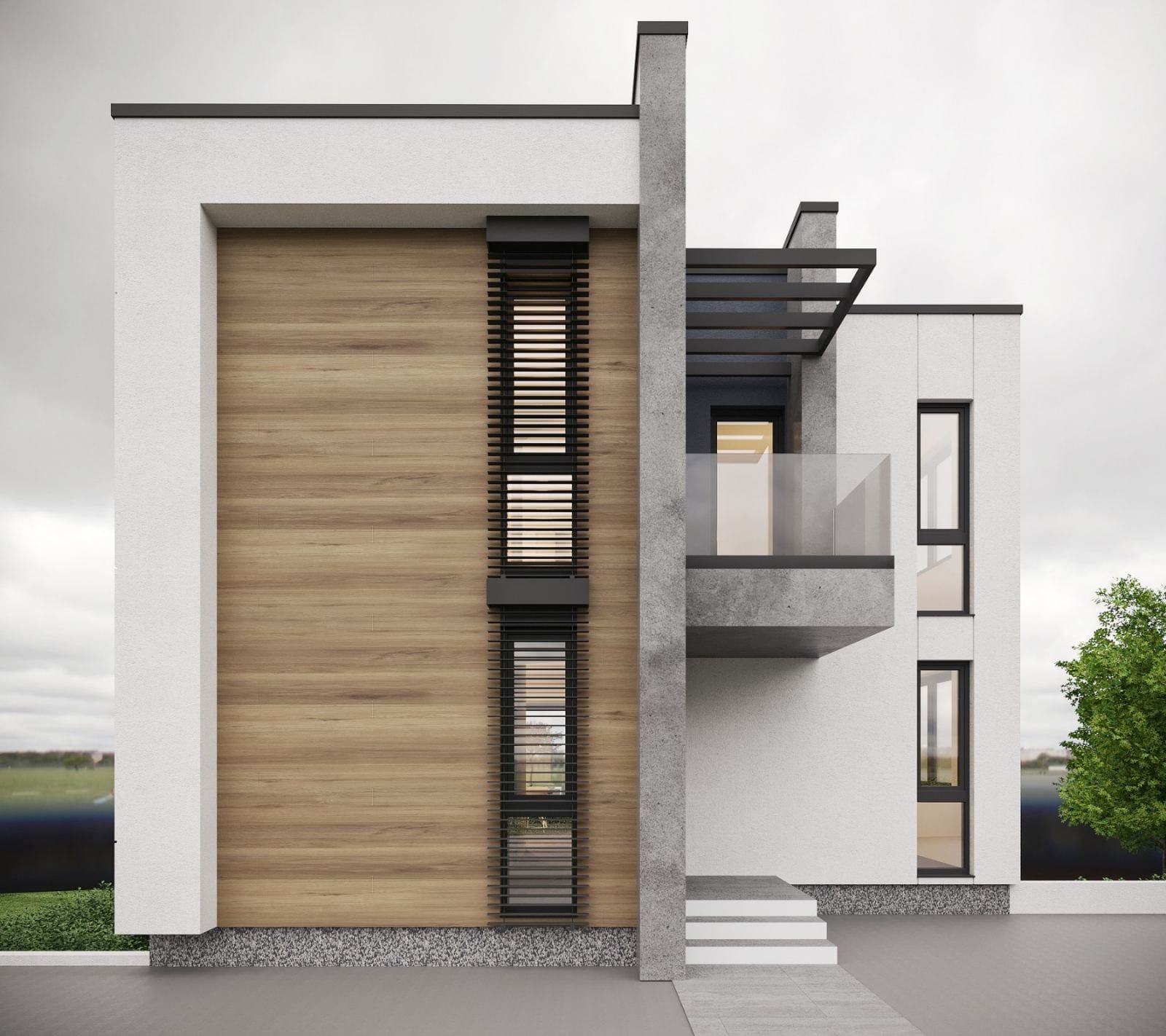 Modern Exterior Rendering