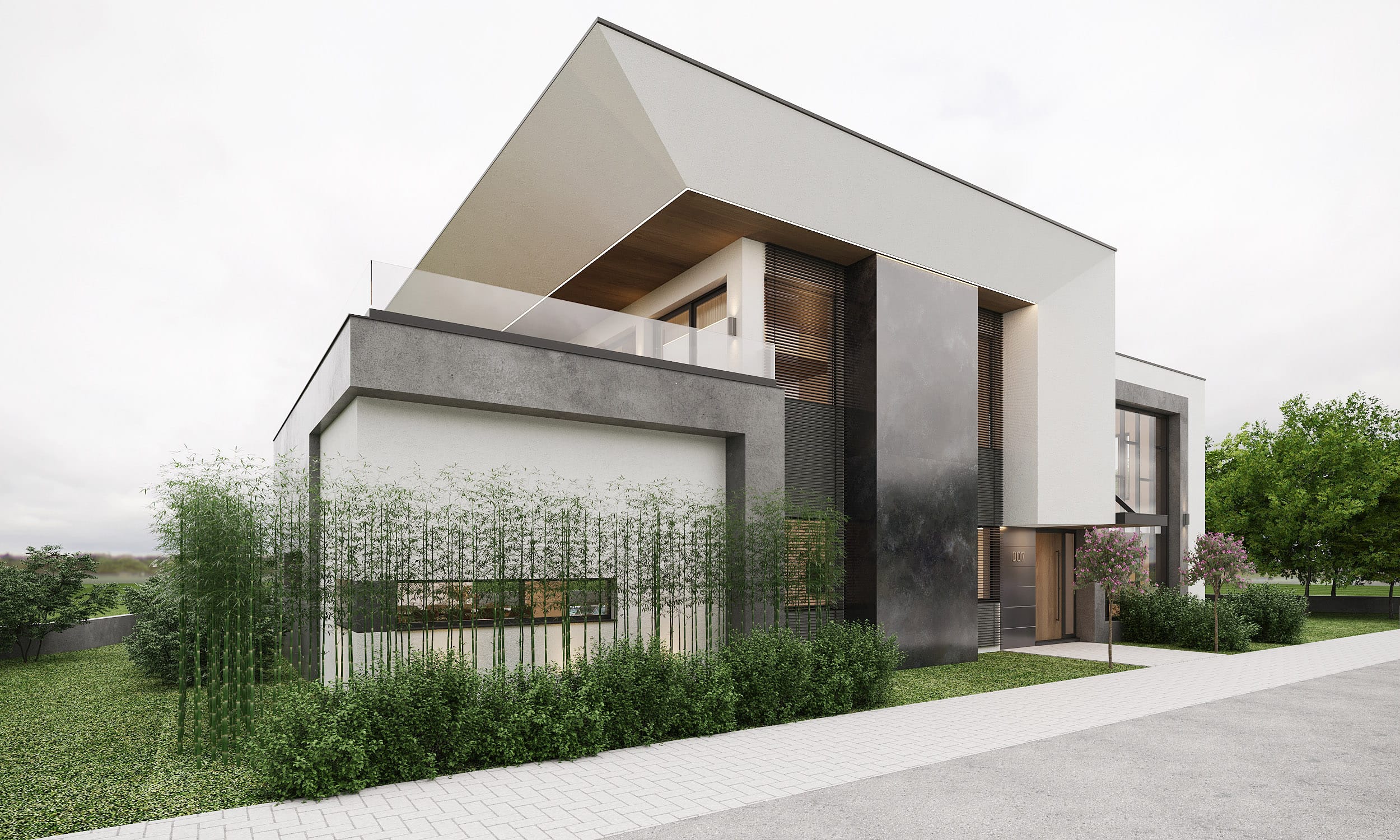 Modern Exterior Rendering