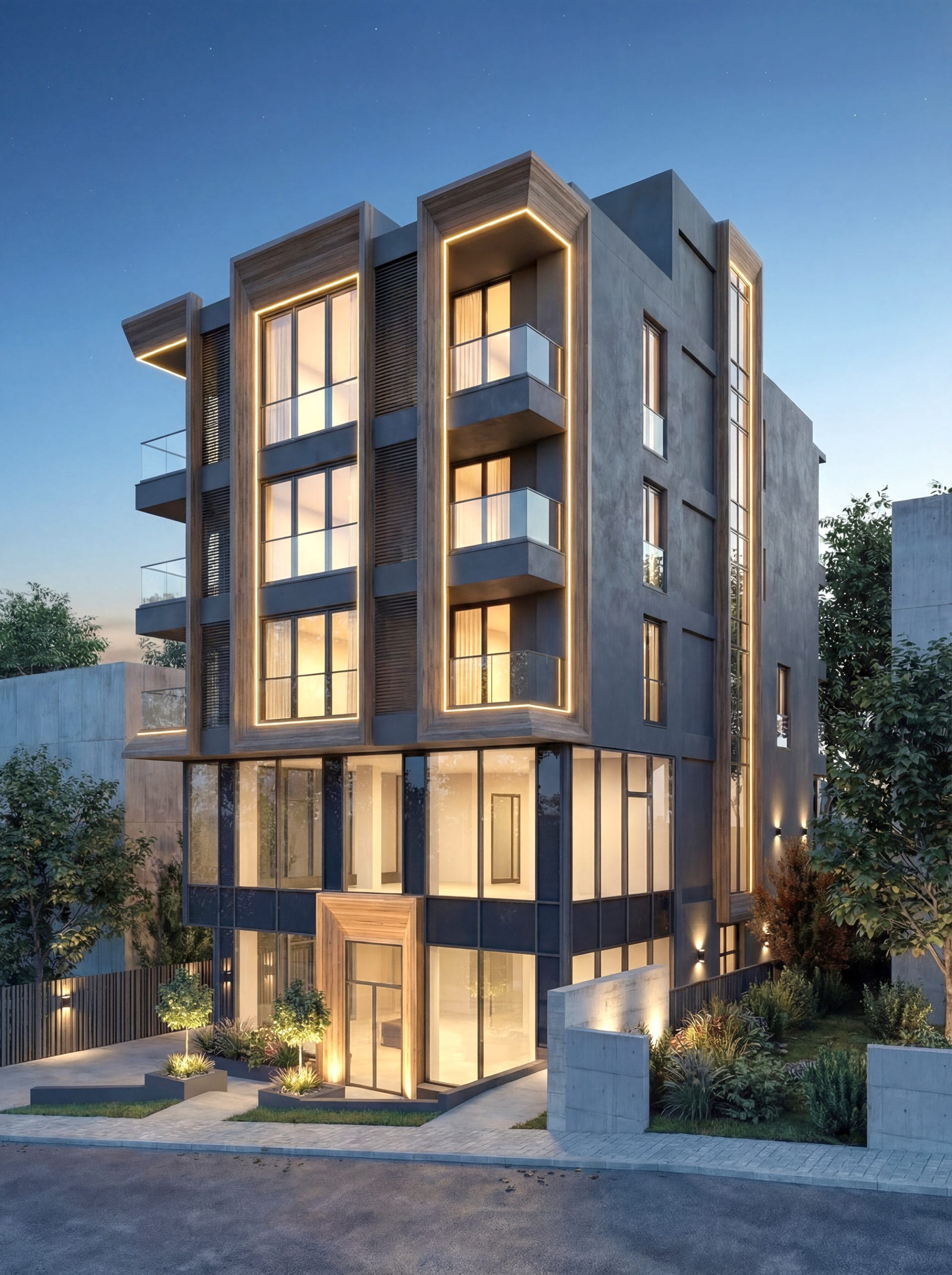 Modern Exterior Rendering