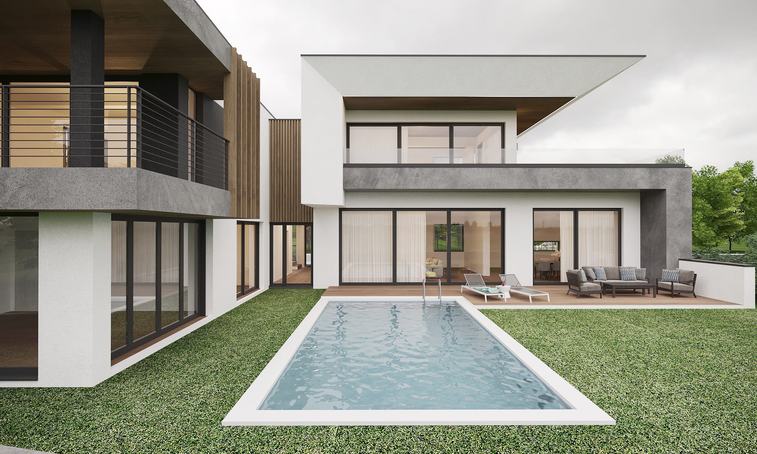 Modern Exterior Rendering