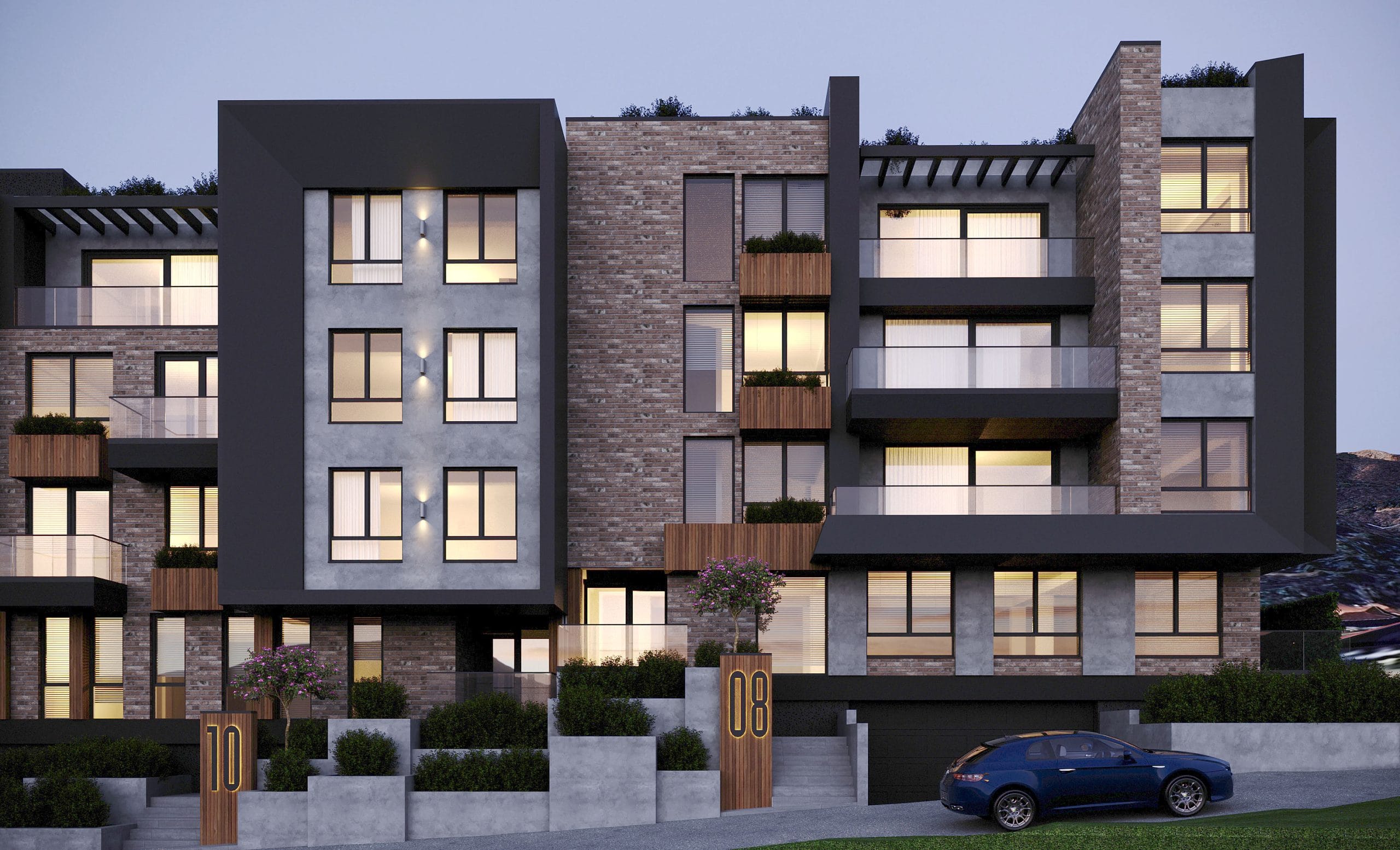 Modern Exterior Rendering