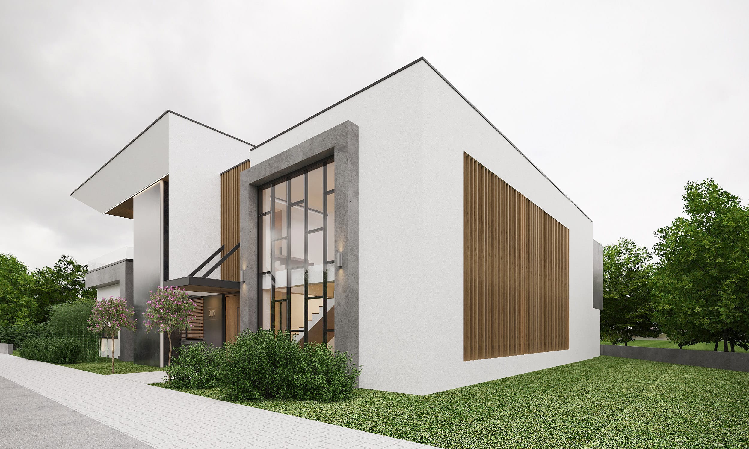 Modern Exterior Rendering