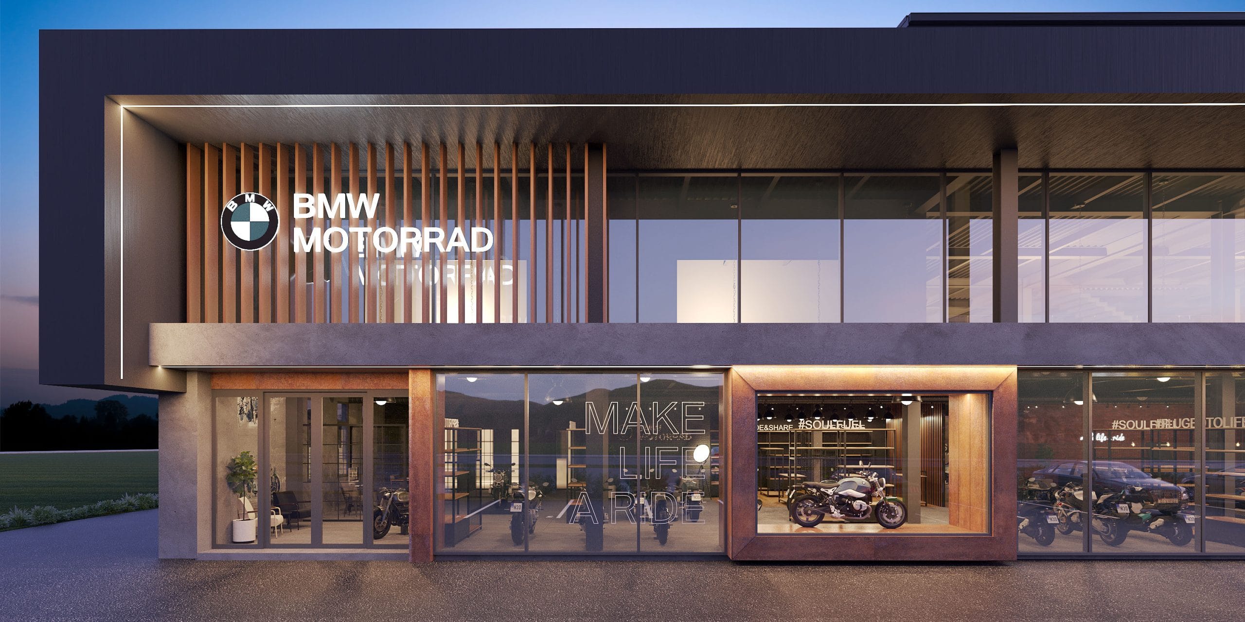 Modern Exterior Rendering
