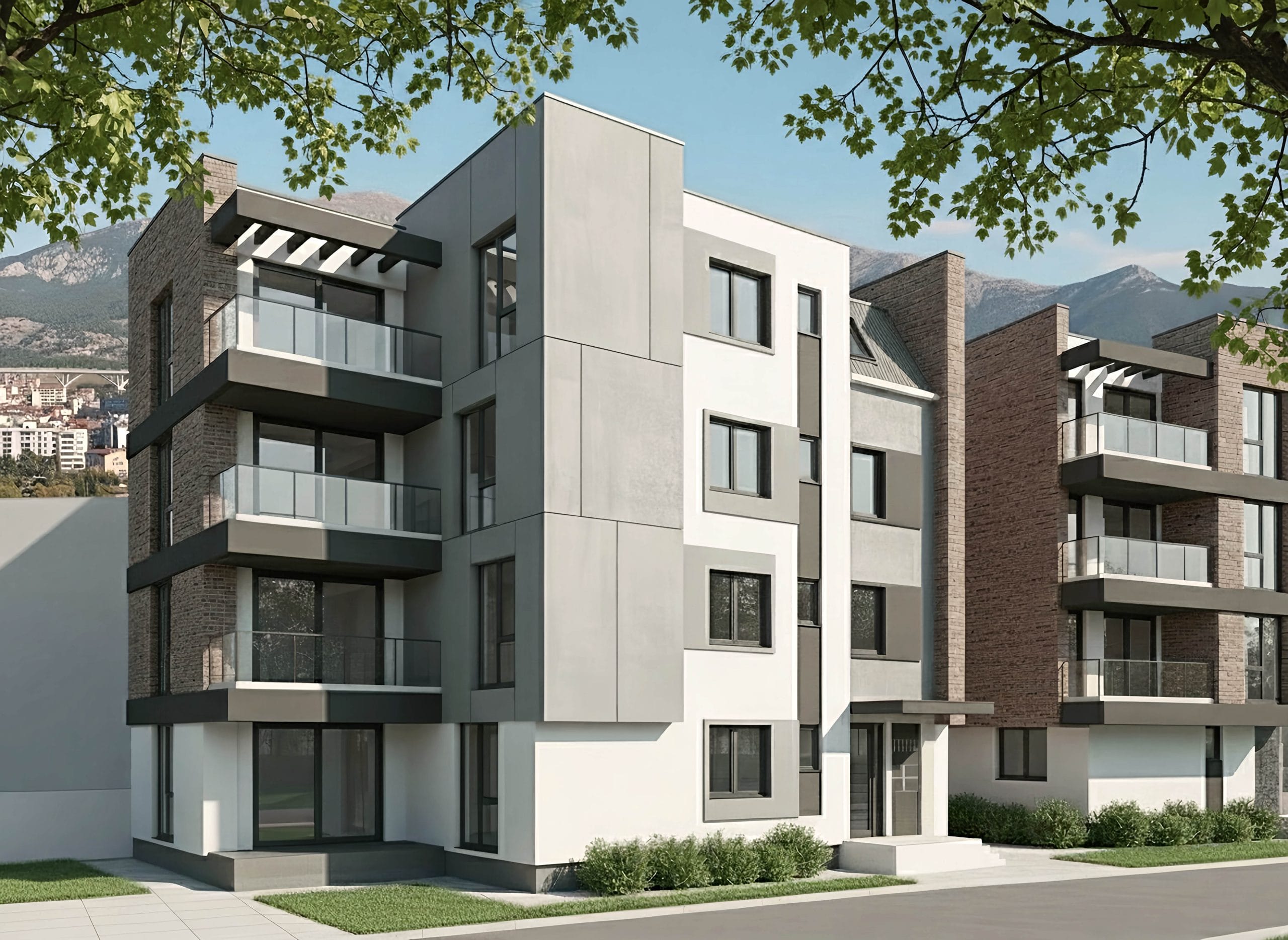 Modern Exterior Rendering