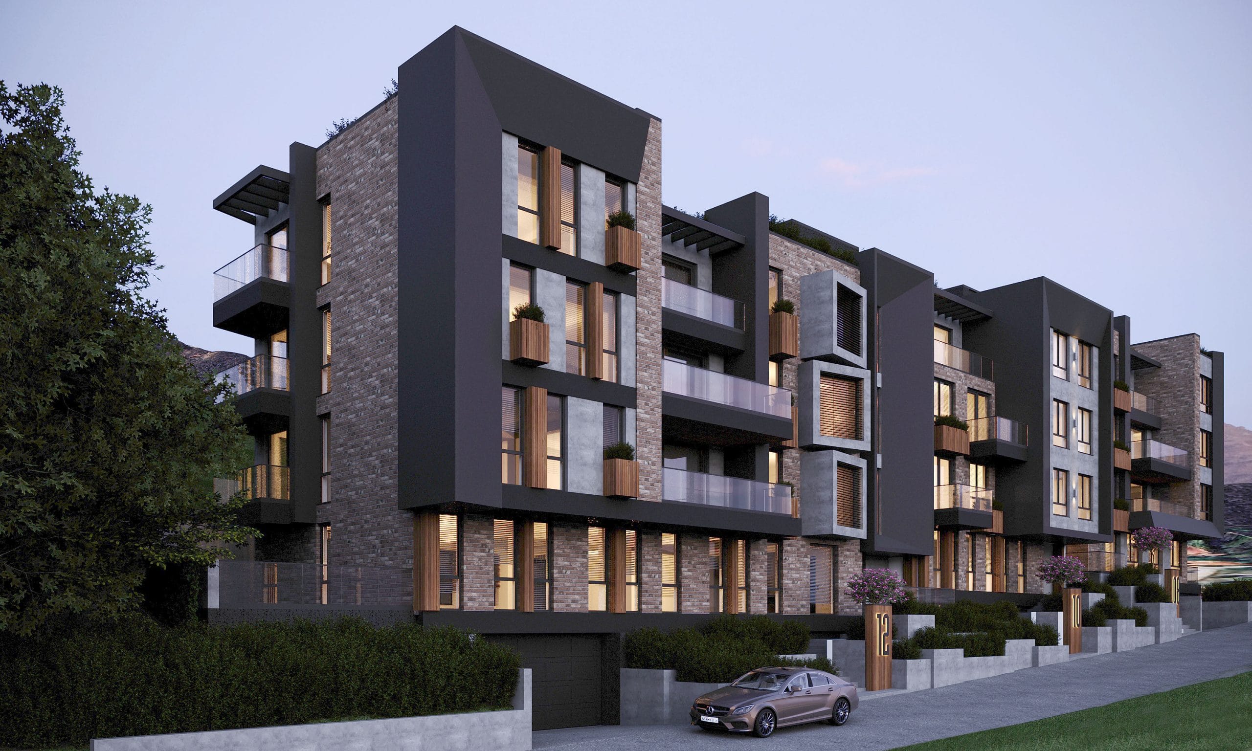 Modern Exterior Rendering