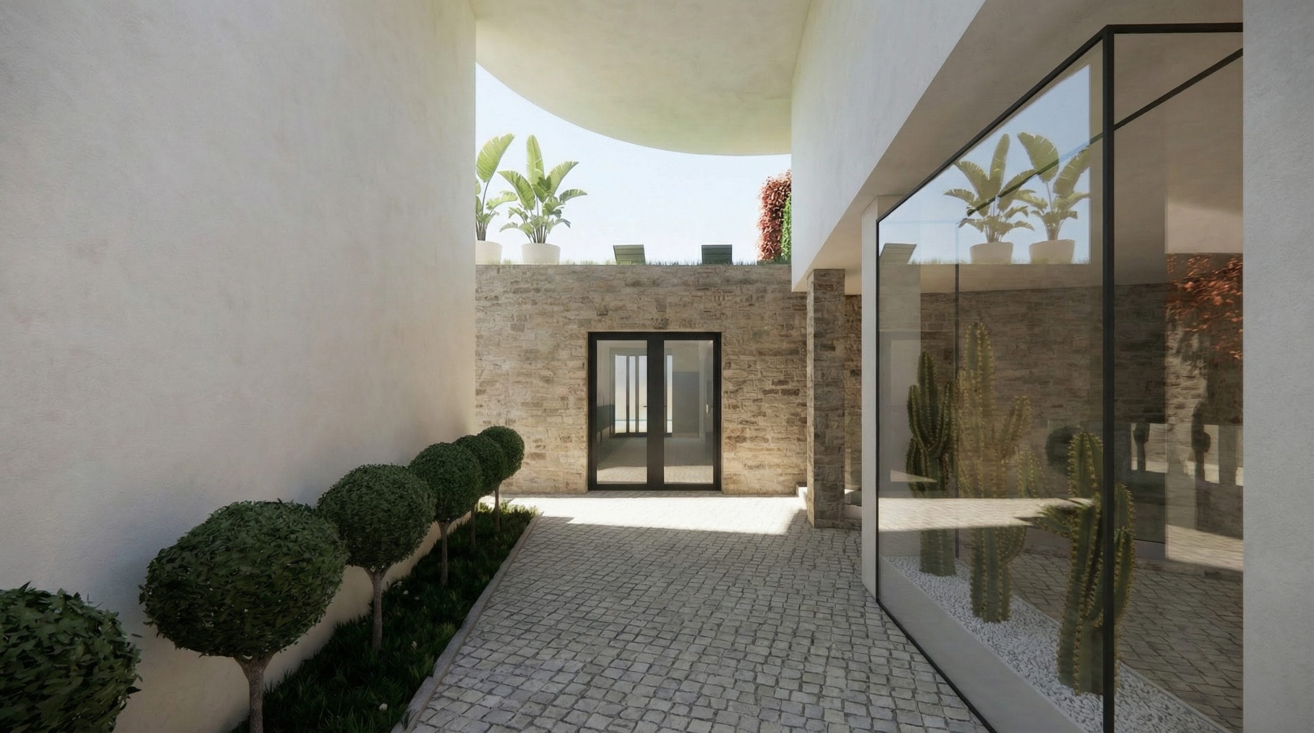 Modern Exterior Rendering