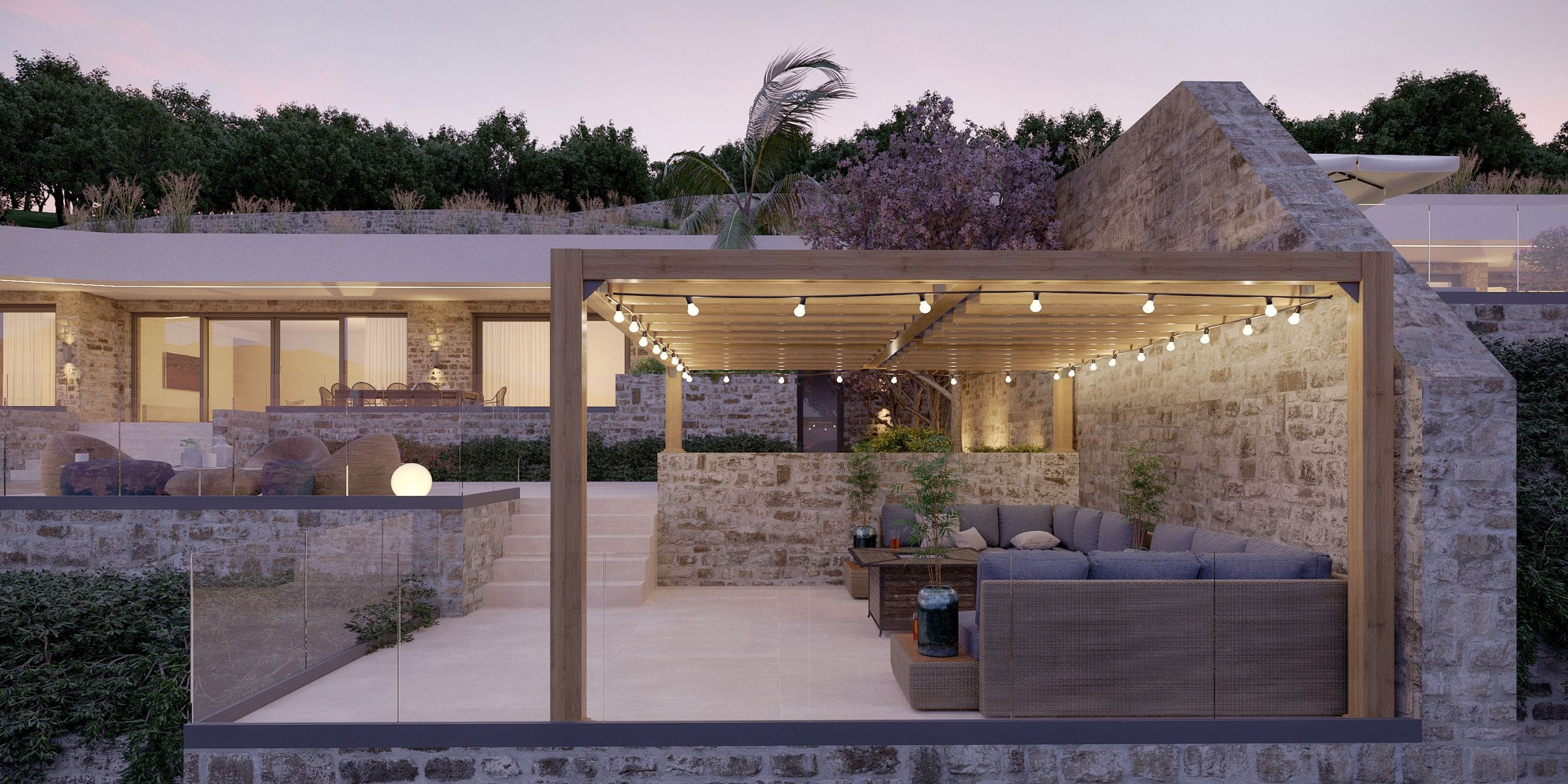 Modern Residence Rendering