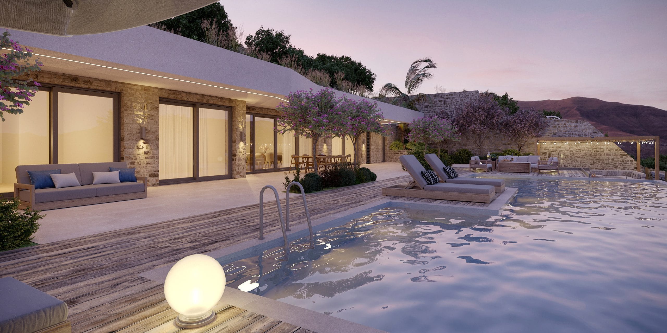 Modern Residence Rendering