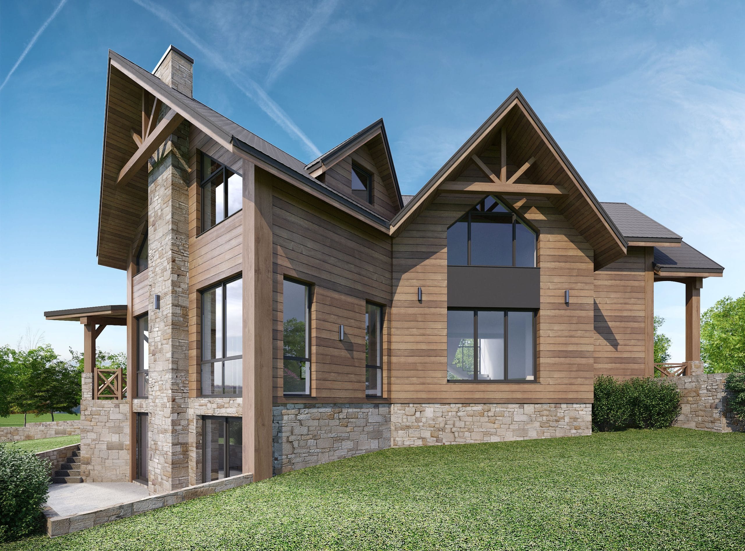 Modern Exterior Rendering