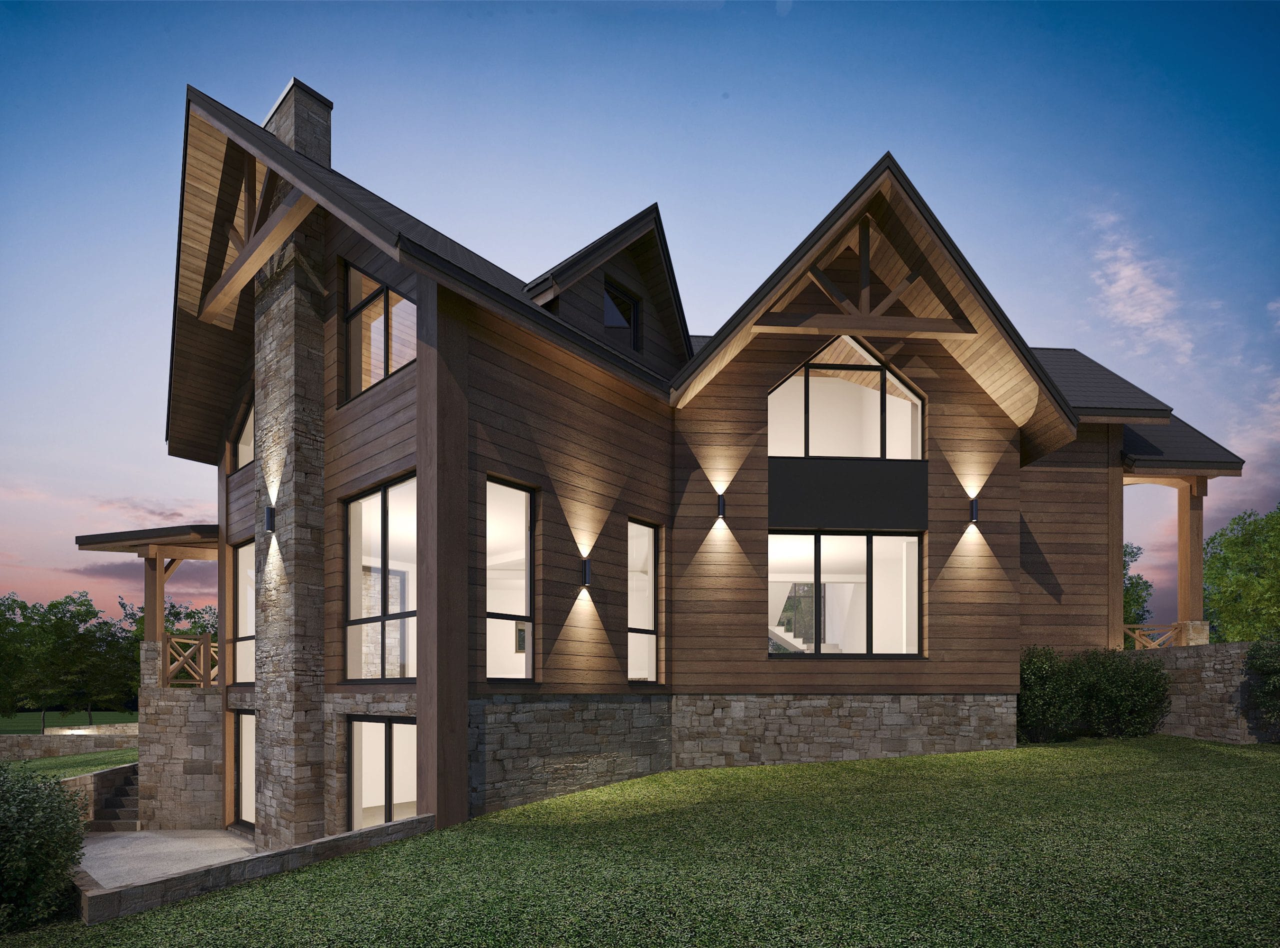 Modern Exterior Rendering