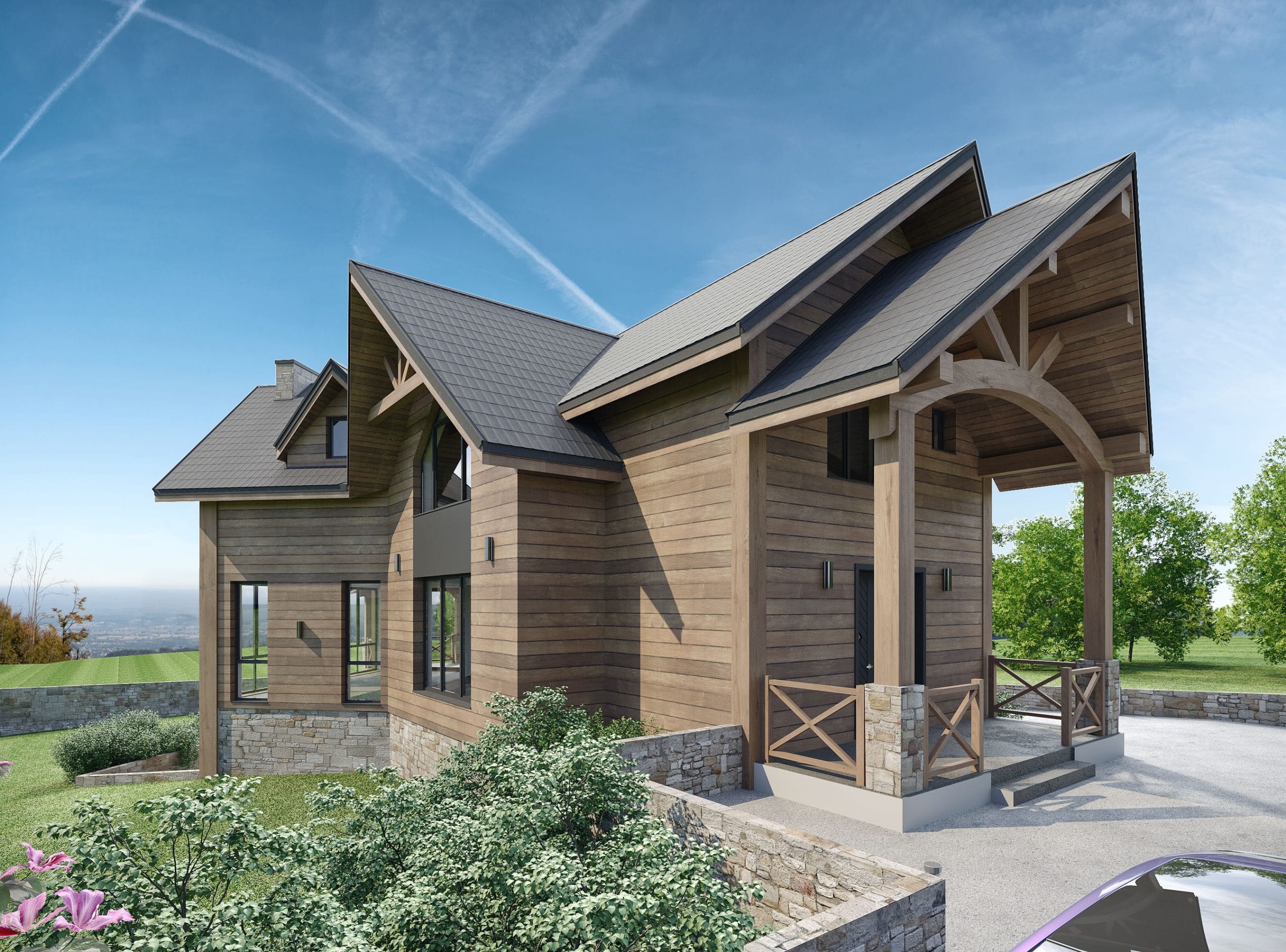 Modern Exterior Rendering