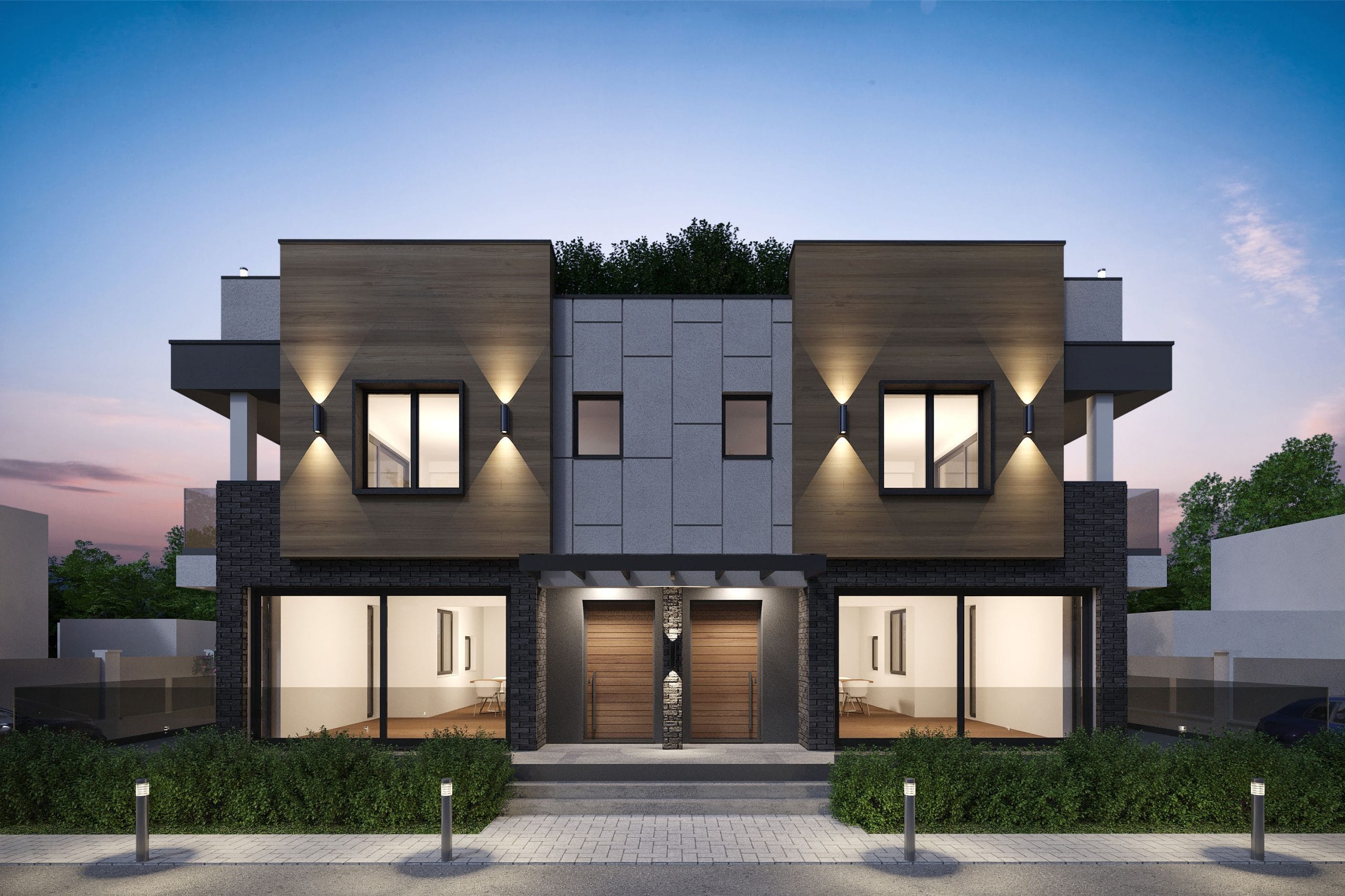 Modern Residence Rendering