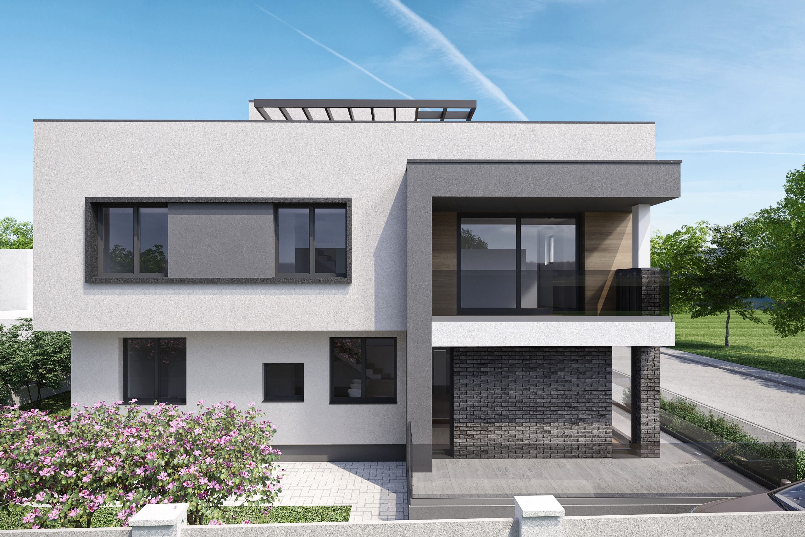 Modern Residence Rendering