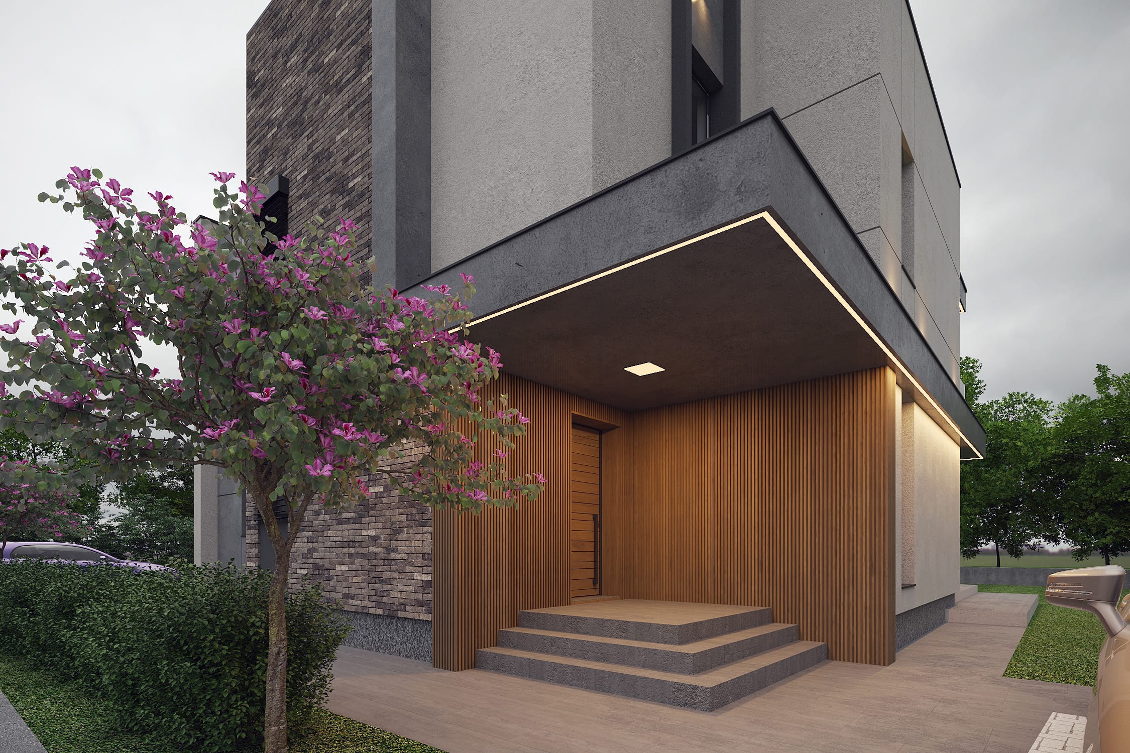 Modern Exterior Rendering