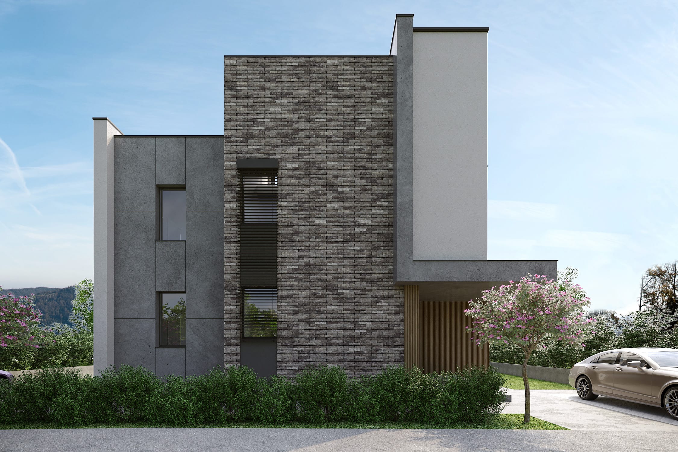 Modern Exterior Rendering